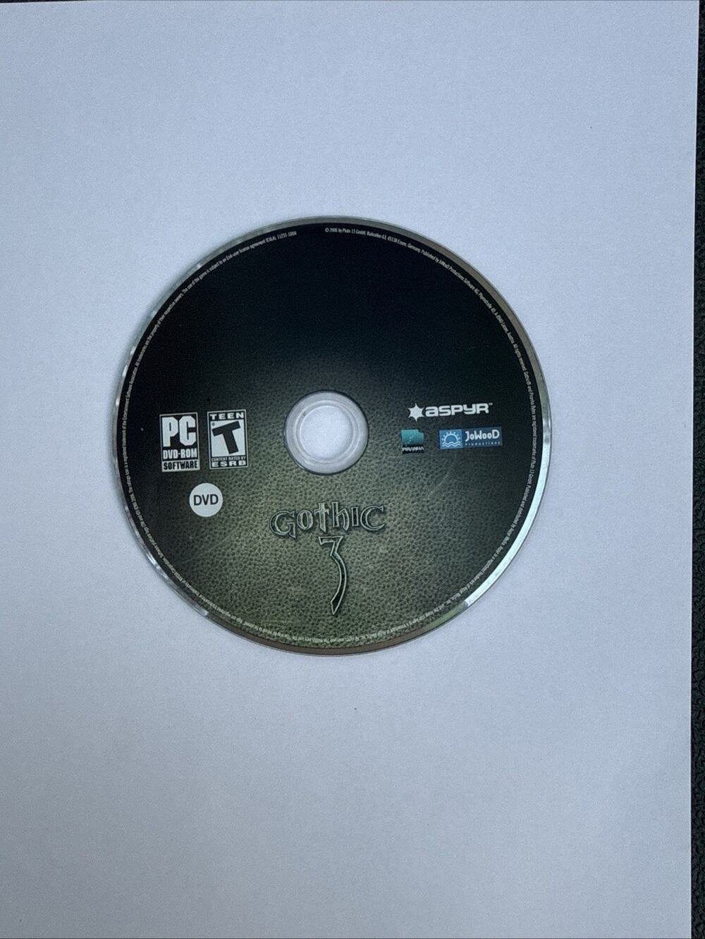 Gothic 3 PC MAC Game DVD Windows CD ROM